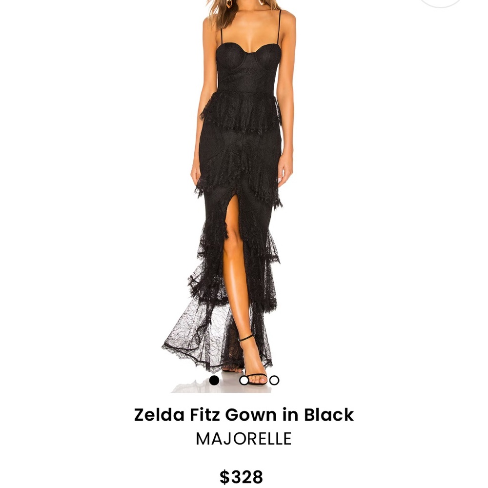 Majorelle Zelda Fitz gown size medium
